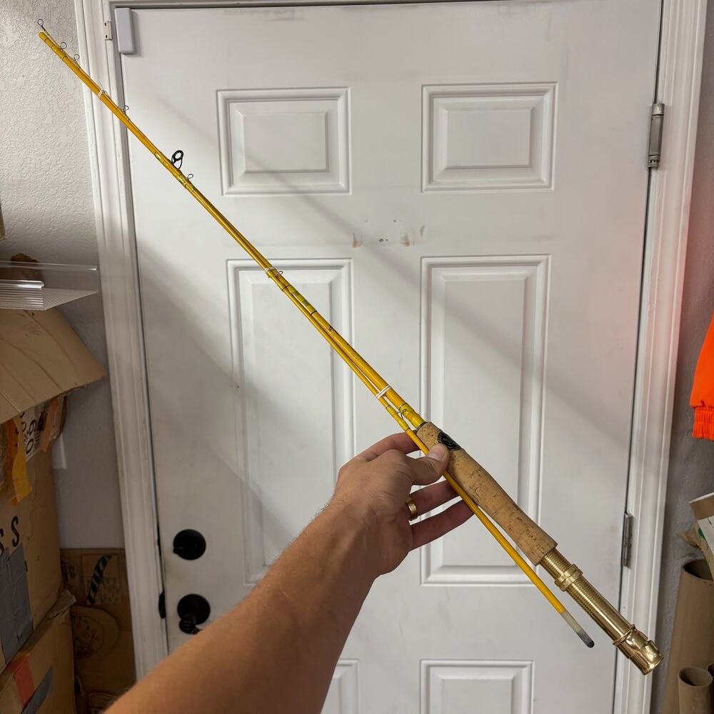 Eagle Claw Feather Light No.300 Fly Fishing Rod 2 PC Wright McGill 6'6” 4/5 line